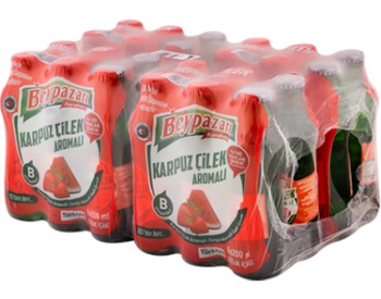 Beypazarı Karpuz & Çilekli Soda 24 x 200 ml.