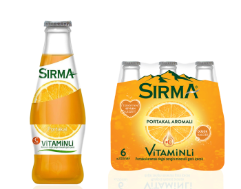 Sırma Portakallı soda 24 x 200 ml.