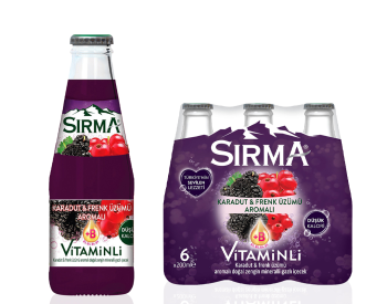 Sırma Karadut & Frenk Üzümü 24 x 200 ml.